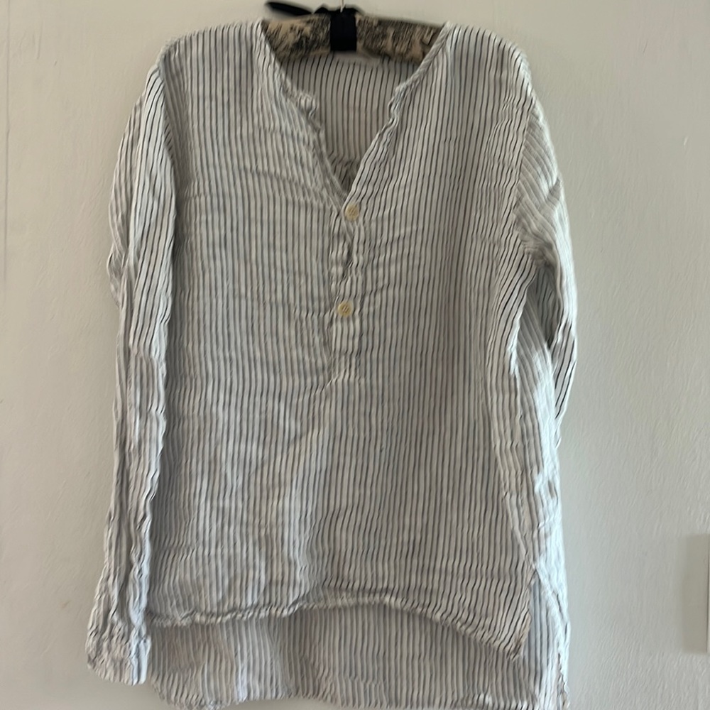 Cp shades linen pinstripe small